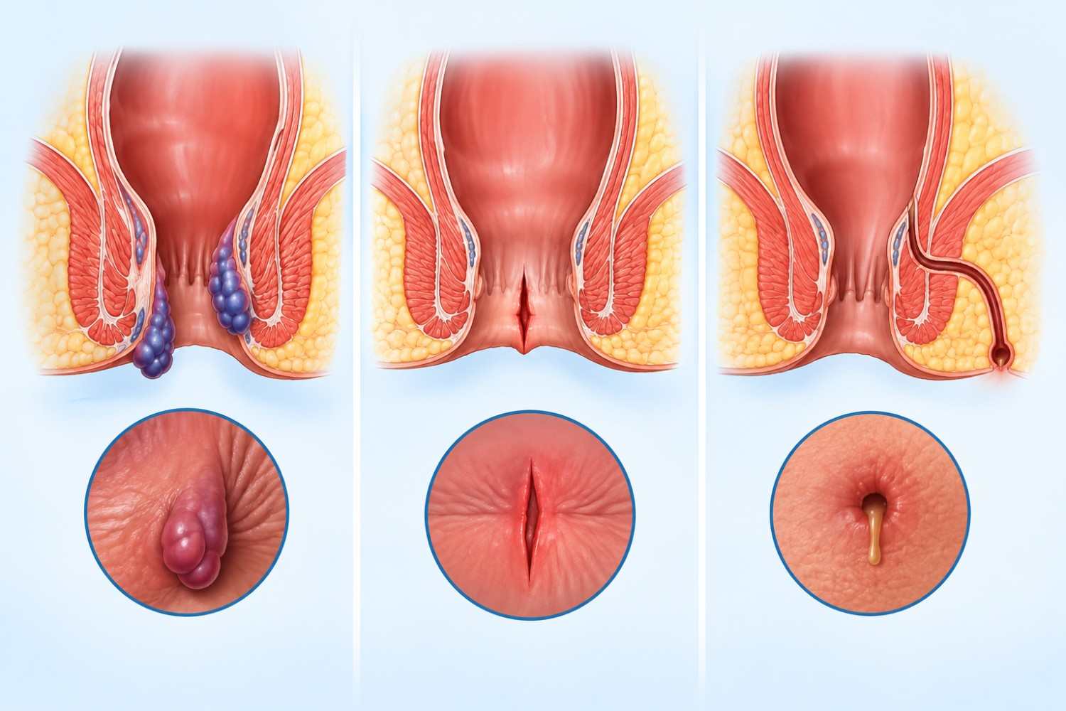 Piles vs Fissure vs Fistula Treatment in Delhi - Dr. Ashish Vashistha